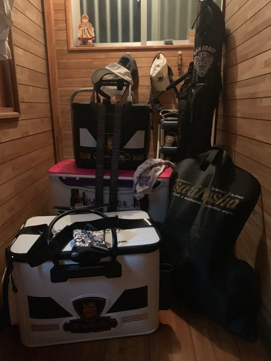 釣り武者 釣武者 テクニカルアーム3レイヤーレインスーツ レッド | ウェアー類