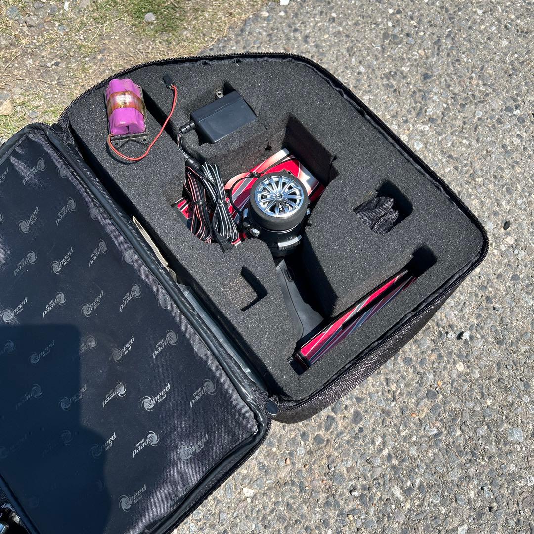 エンジン２速ミッション　ラジコンカーとプロポ　スターター全て揃ったセット