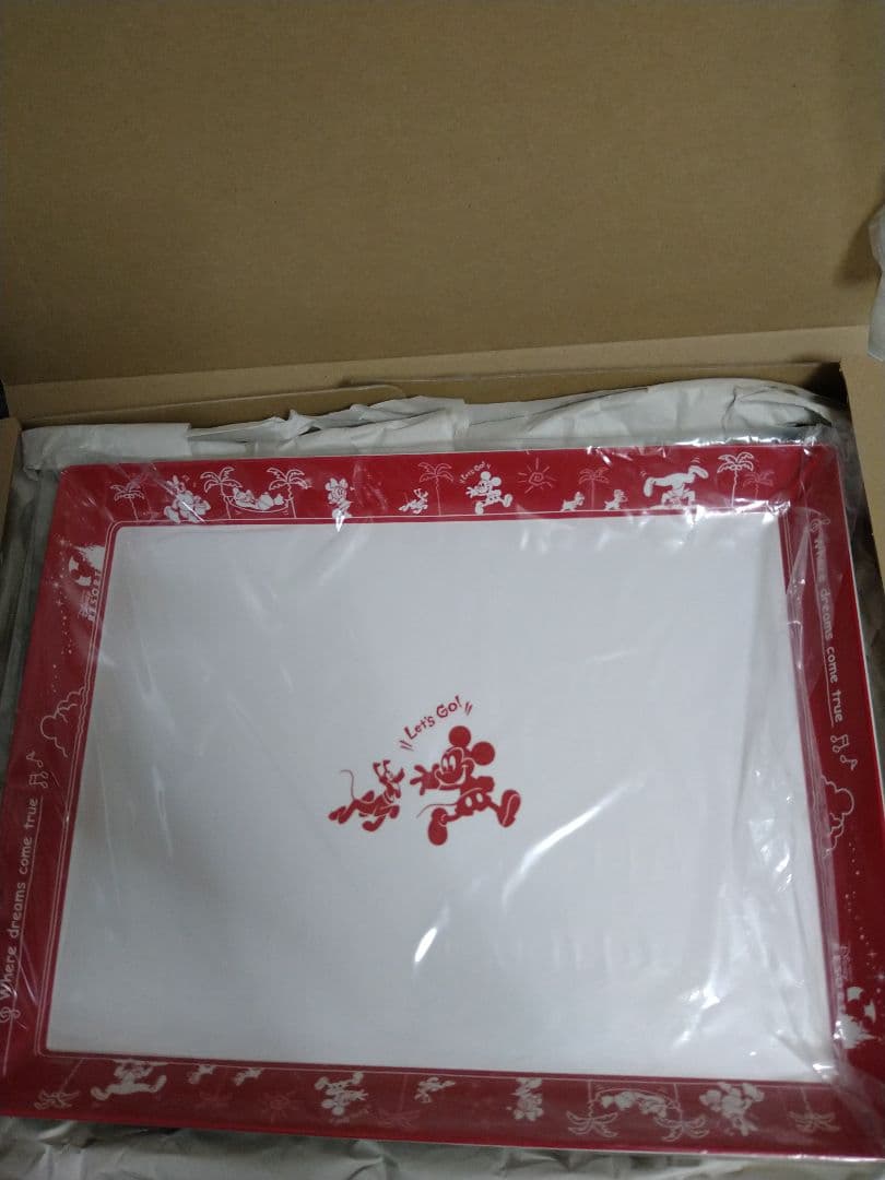 ディズニーリゾート　パークフード　トレー　新品