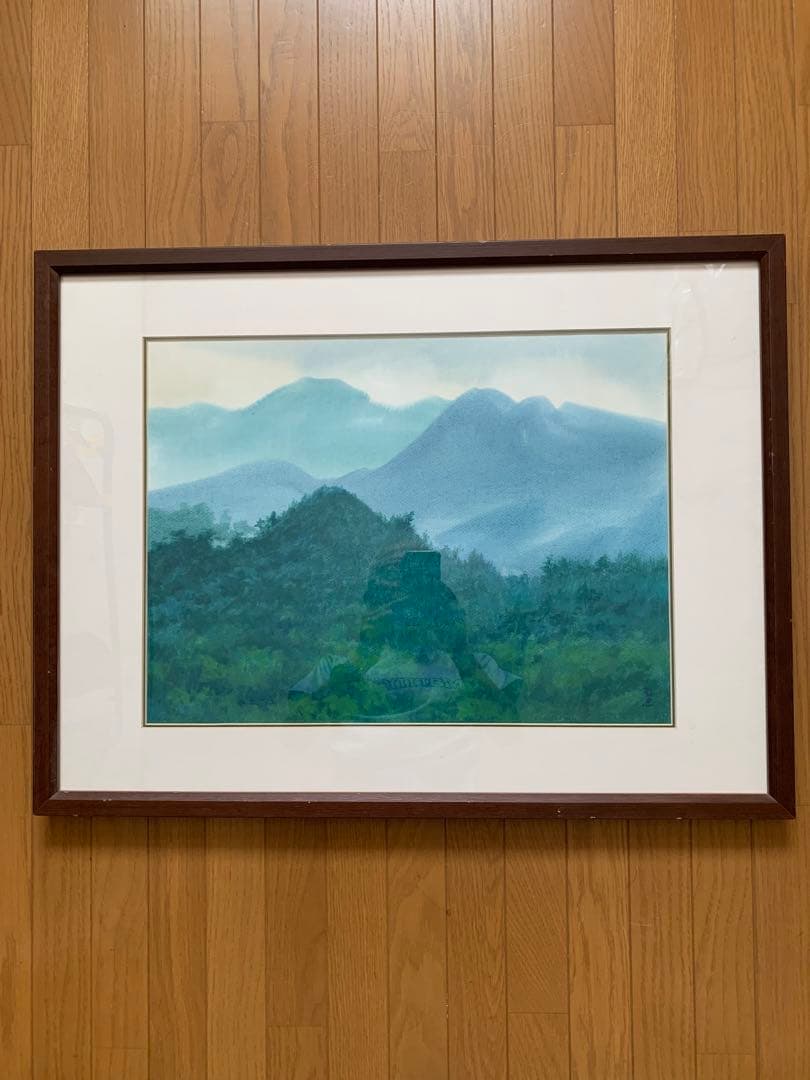 【水彩画】作者、題名とも不明 作者不明「南佛スケッチ バンドールの家」水彩画（14.4×20.5cm） 絵画