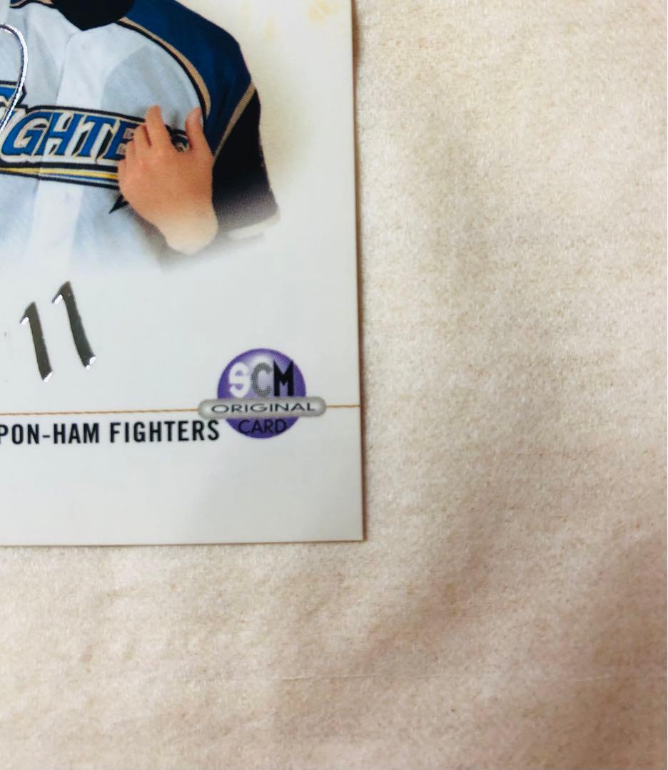 【貴重】大谷翔平 2013 BBM ルーキーエディション SCM 銀箔サイン