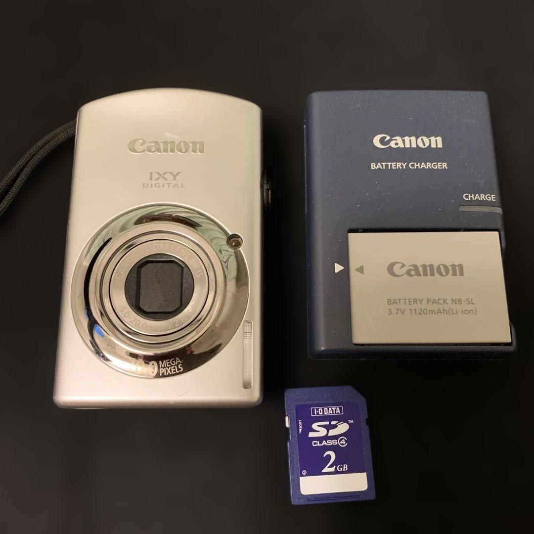 Canon IXY DIGITAL 920 IS シルバー SDカード付き - メルカリ