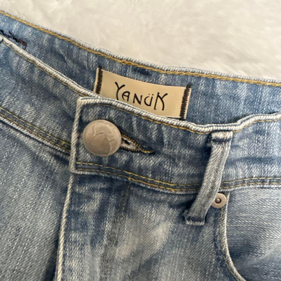 YANUK/ヤヌーク】LILITH カットオフデニム 24サイズ - メルカリ