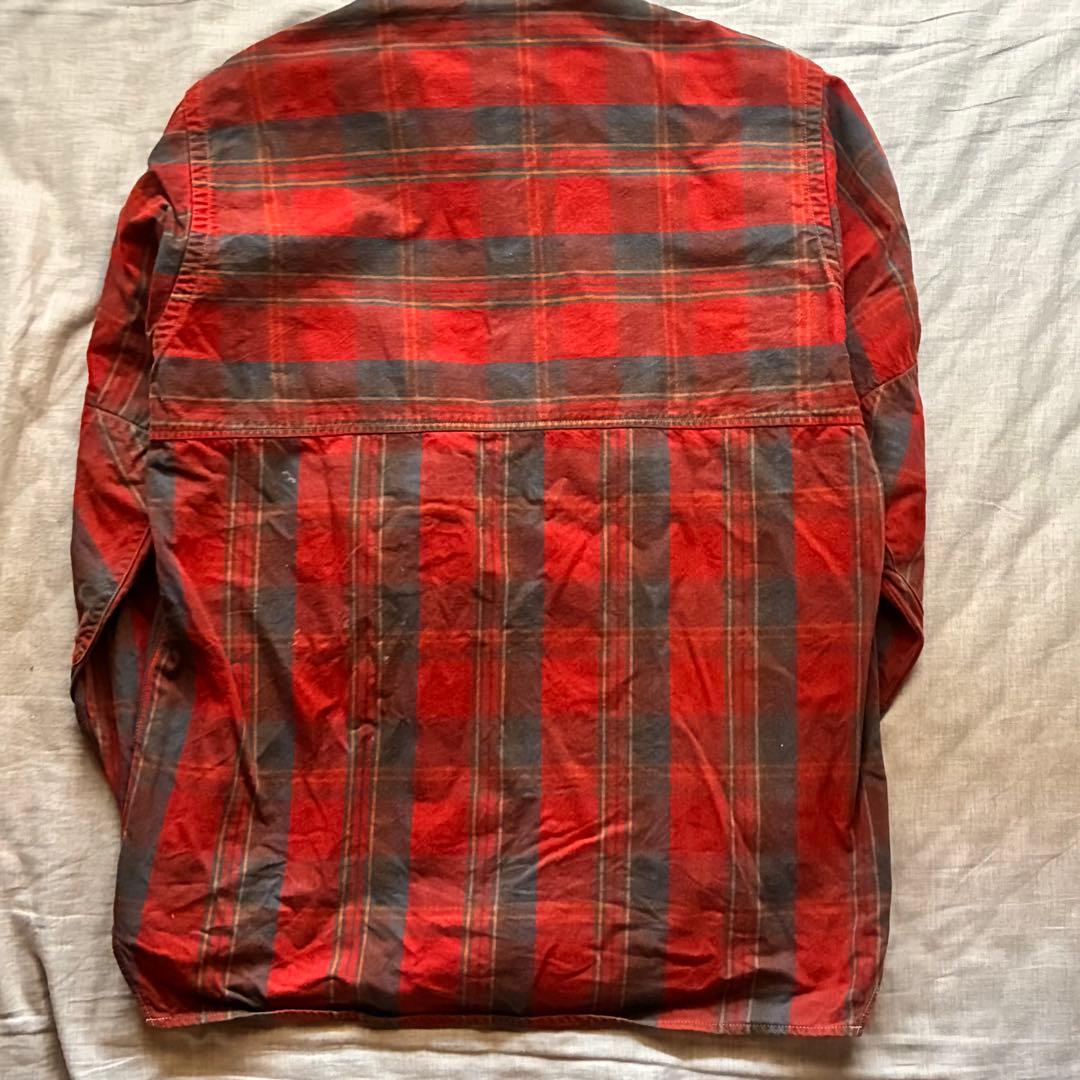 フリーホイーラーズ BUBO ワークシャツ 16 レッド - メルカリ