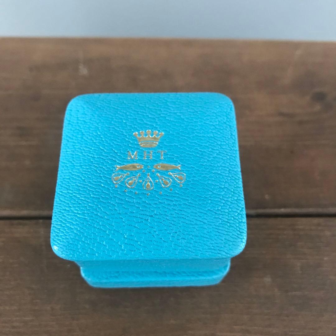 マリーエレーヌドゥタイヤック リングケース ブルー レザー - メルカリ