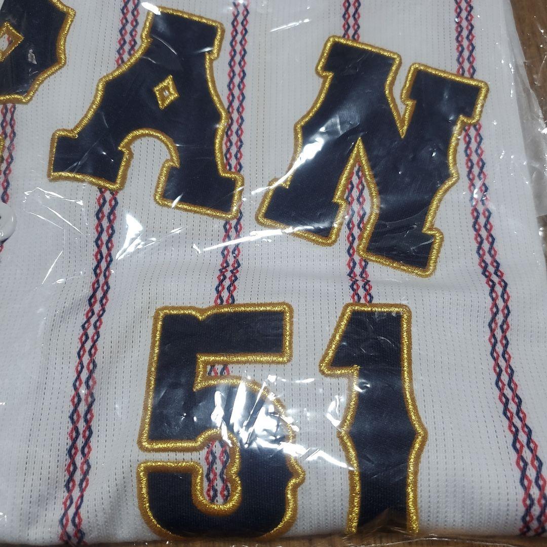 く*ぽ様 ☆新品未使用☆侍ジャパン #51 小園 海斗 ホームレプユニ L