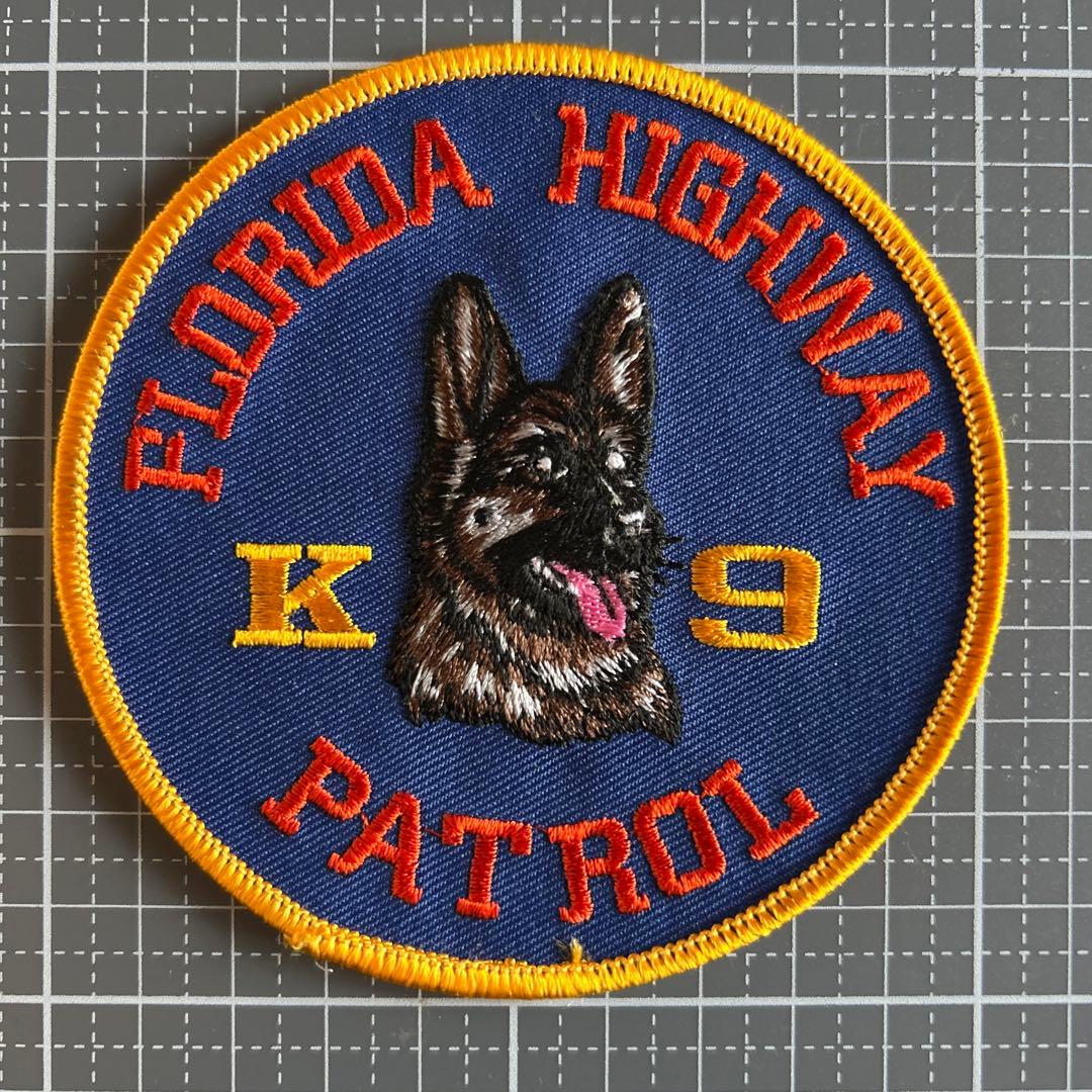 FLORIDA HIGHWAY PATROL K-9 ワッペン USA警察犬 - メルカリ