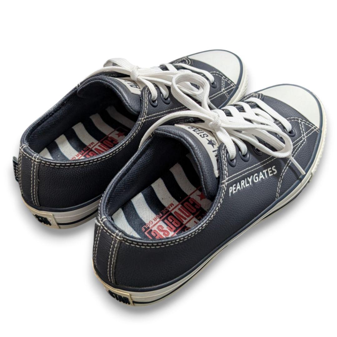 パーリーゲイツ コンバース スパイクレスシューズ ゴルフシューズ 24.0cm