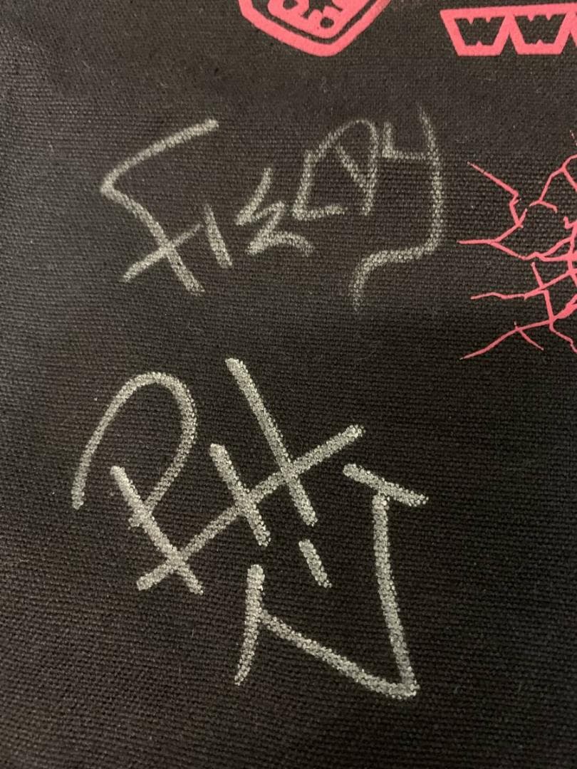 KORN 直筆サイン入りトート 本物