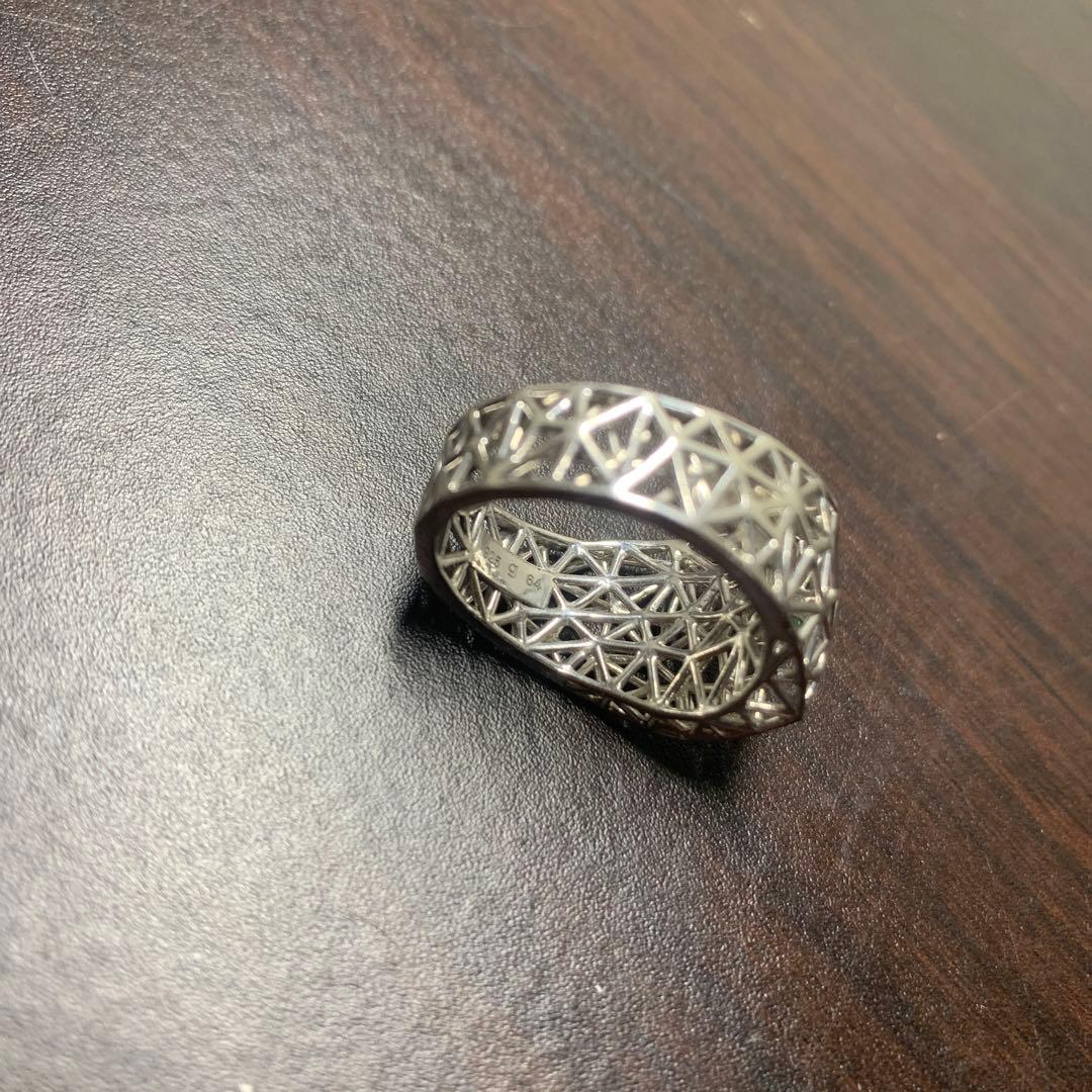 23号TOM WOOD MESH RING FERN GREEN シルバー - メルカリ