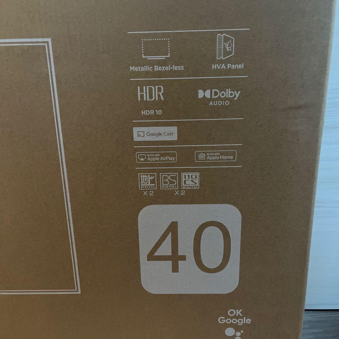 最終値下げ！！ 新品 2025年製TCL40型スマート液晶テレビ - メルカリ