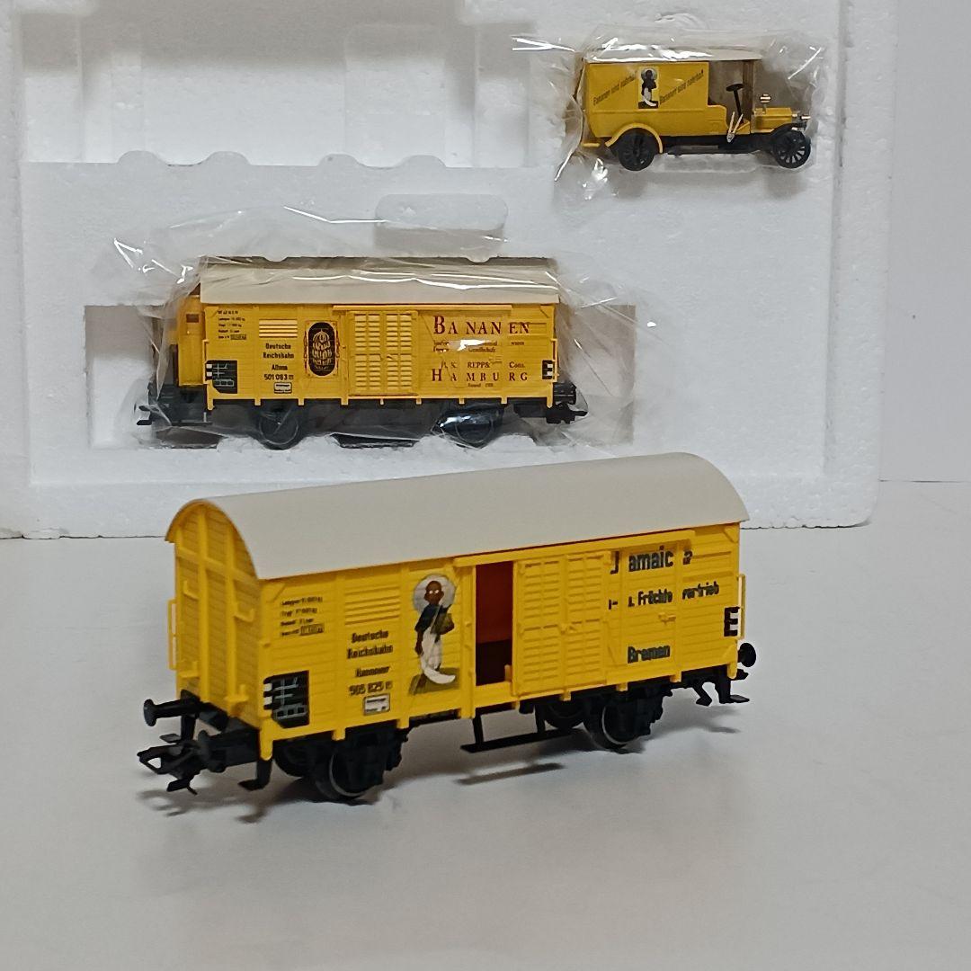 メルクリン　バナナ輸送車セット 品番4876