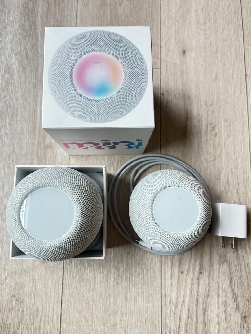 Apple HomePod mini ホワイト2個セット
