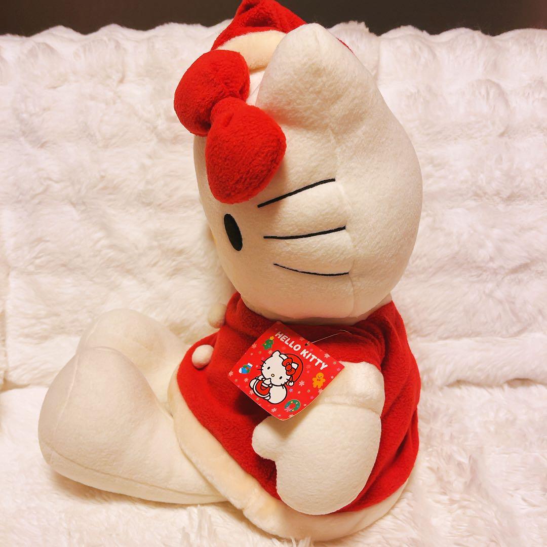 希少レア　ハローキティ　サンタ　ぬいぐるみ　BIG サンタキティ　平成レトロ