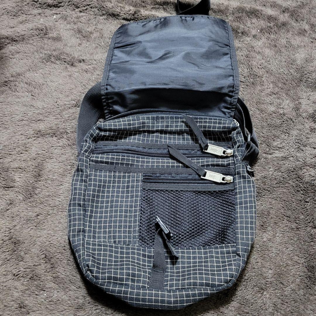 stussy old 90s 紺タグ ショルダーバッグ グラフチェック - メルカリ