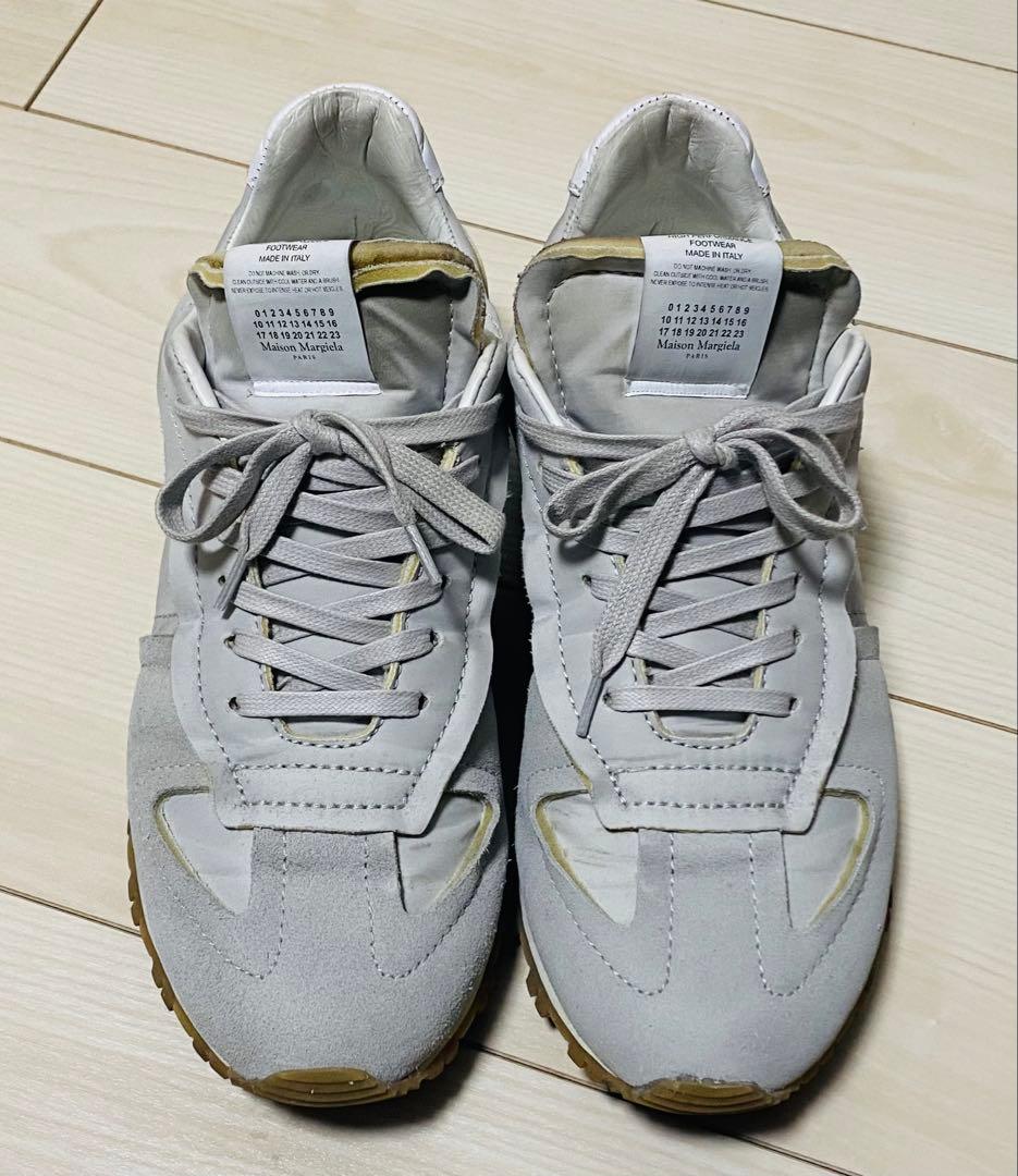 Maison Margielaレトロランナー 42（27.0cm） オフホワイト
