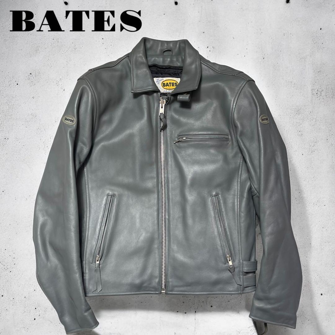 ベイツ シングルライダース レザージャケット ライナー付 BATES BATES（ベイツ） BAJ-1J レザージャケット メンズ 本革 シングル
