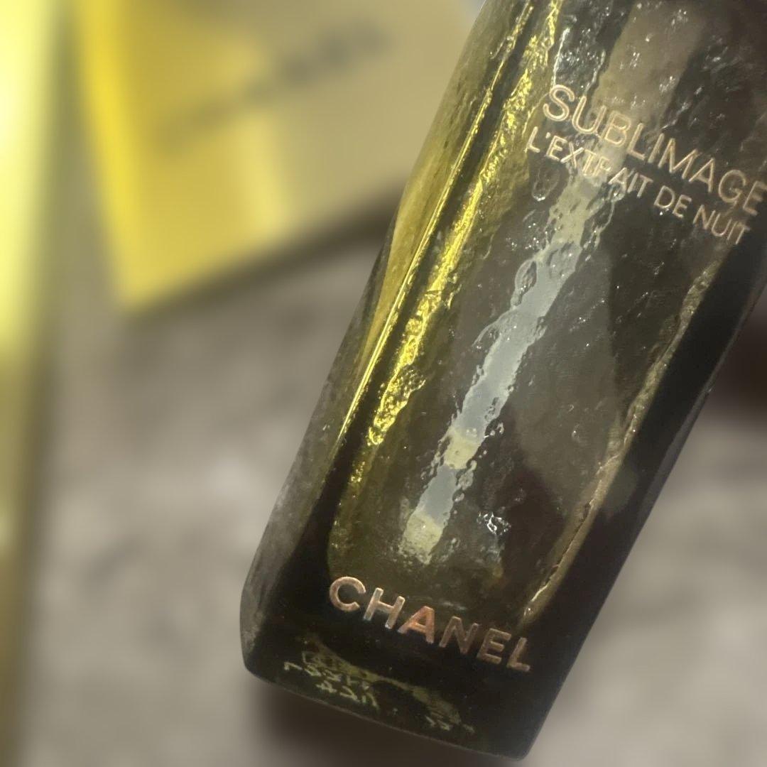 CHANELサブリマージュレクストレドゥニュイ【空容器とお箱、説明書