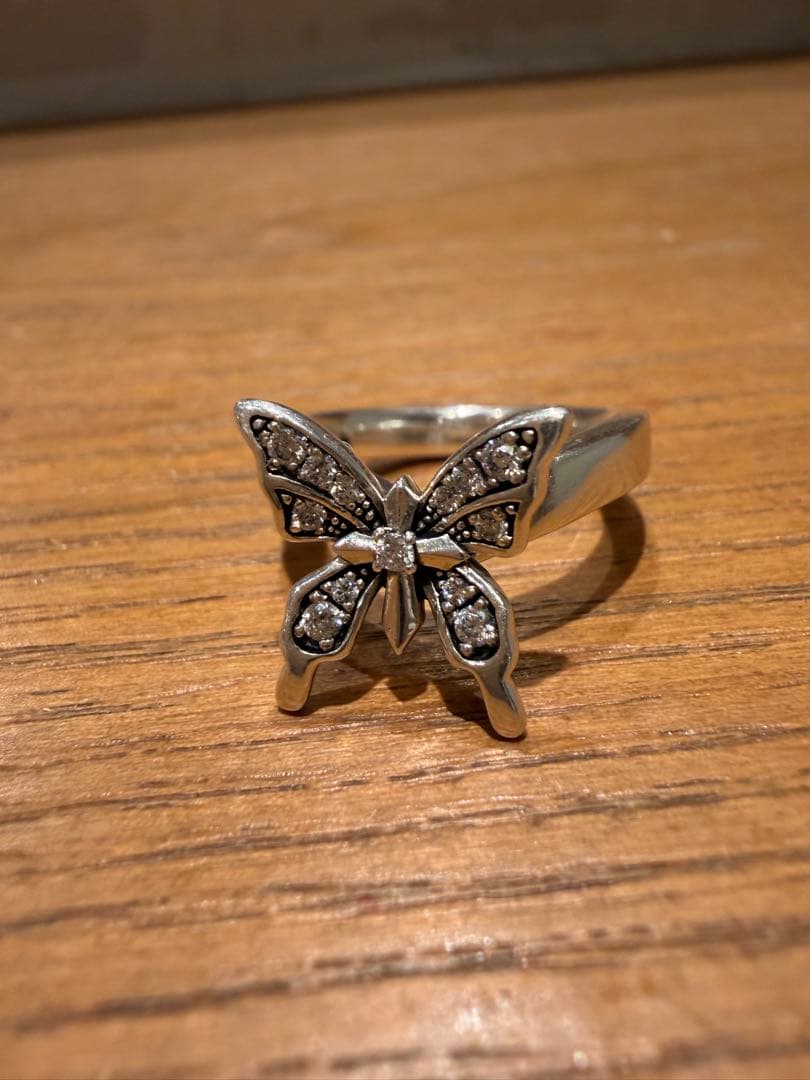 Justin Davis 925 スワロウテイルバタフライリング