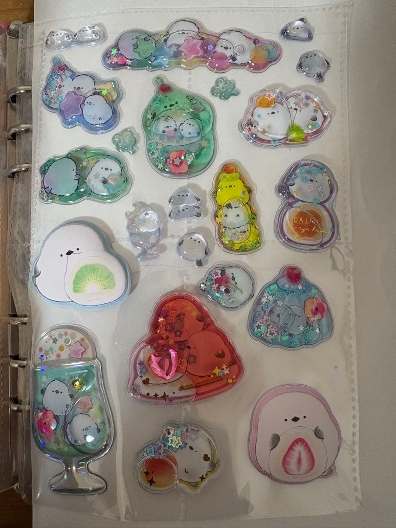 シール帳　完成品