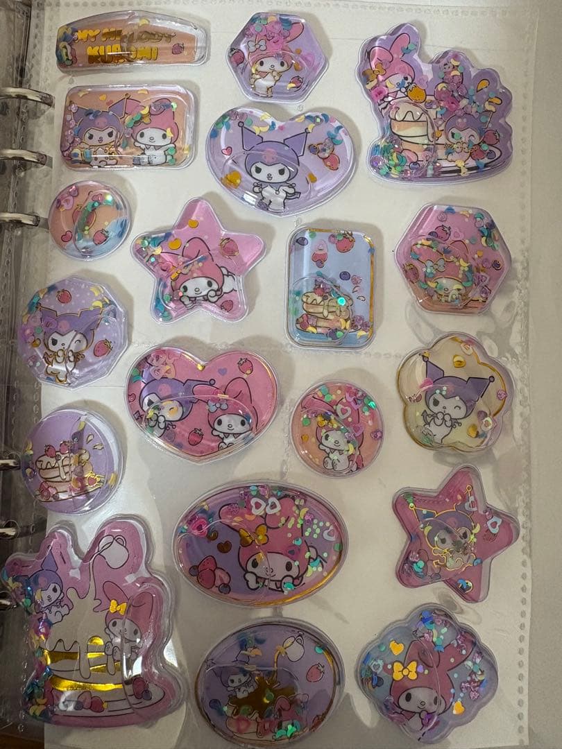 シール帳　完成品