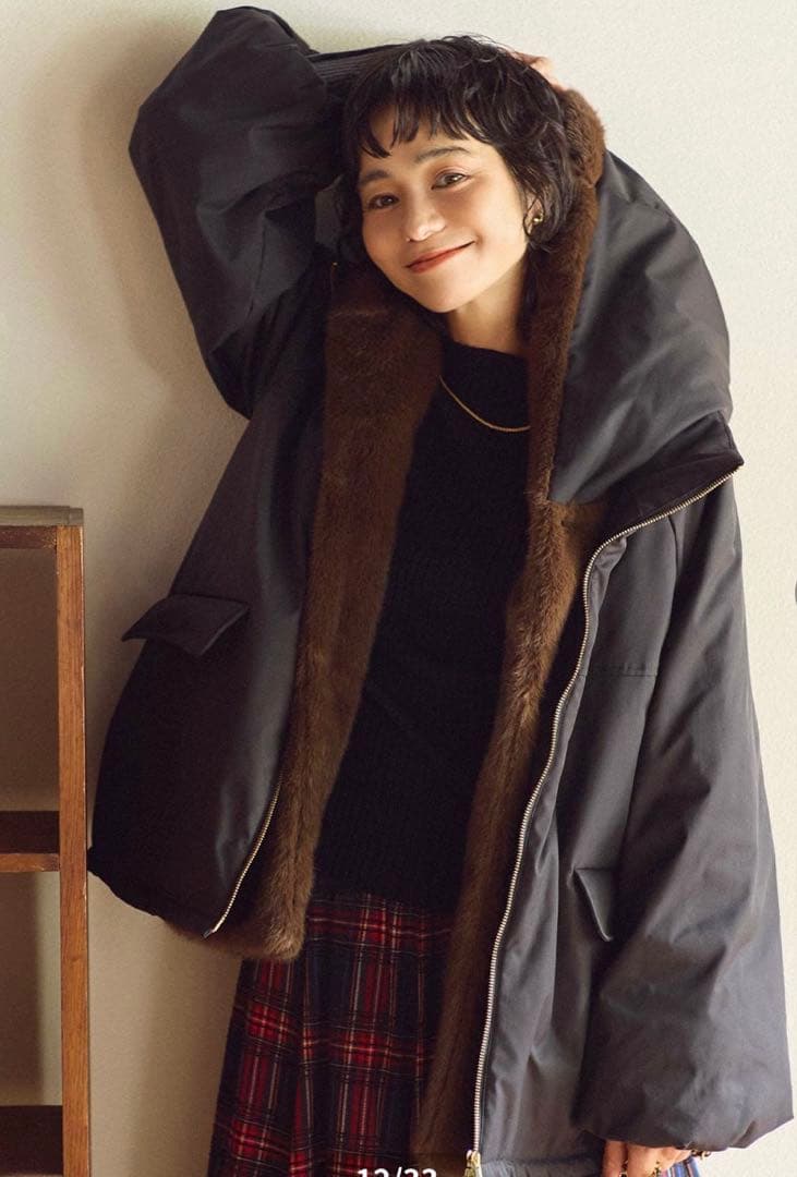 お値下げ】Gready Brilliant 取り外しファー中綿フードコート - メルカリ