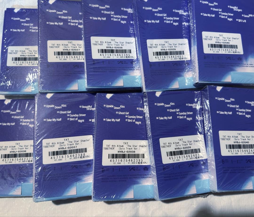 TXT TOGETHER トレカ ラキドロ 会場限定 東京 未開封CD10枚 - メルカリ