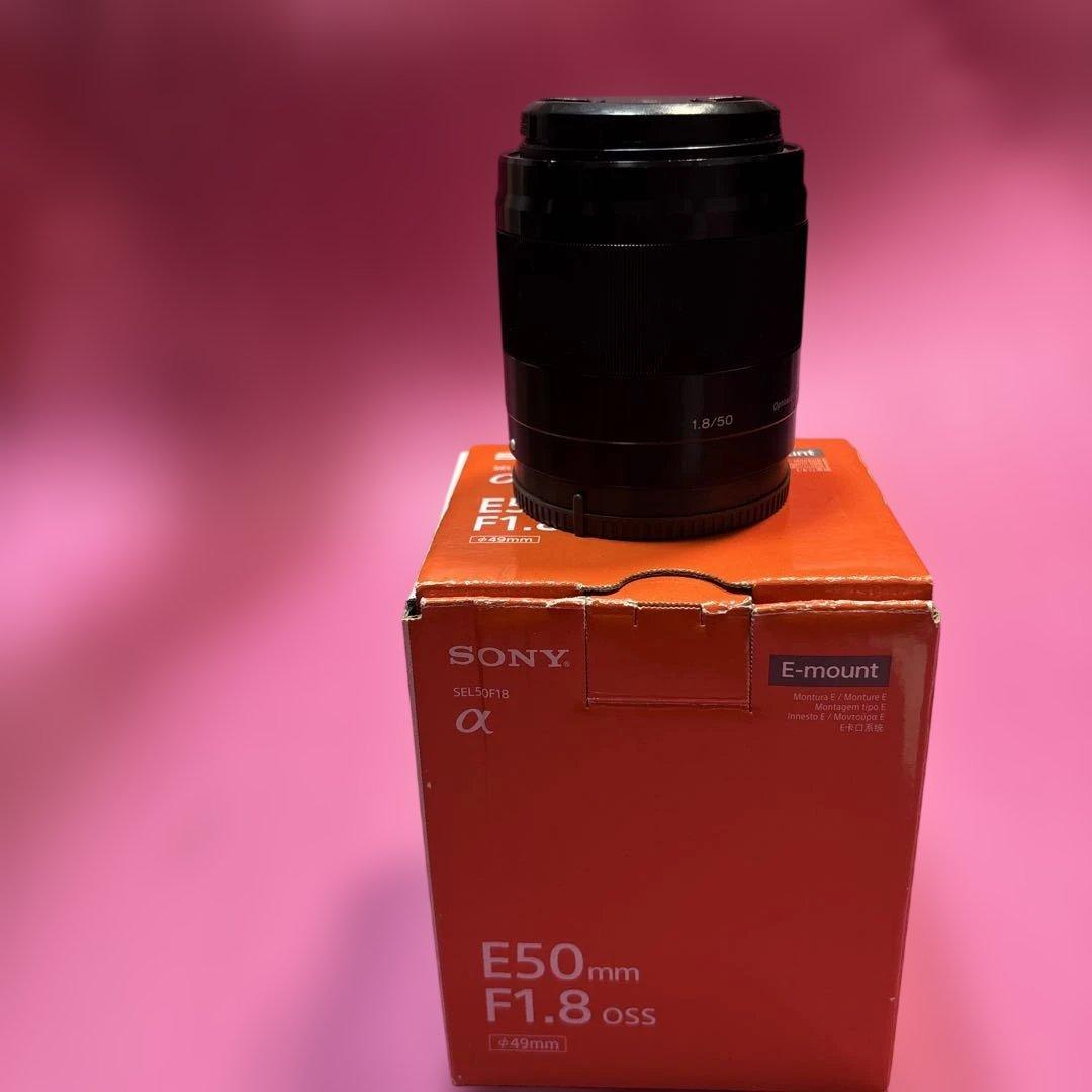 SONY E50mm F1.8 OSS レンズ Sony - E 50mm F1.8 OSS Portrait Lens| SEL50F18