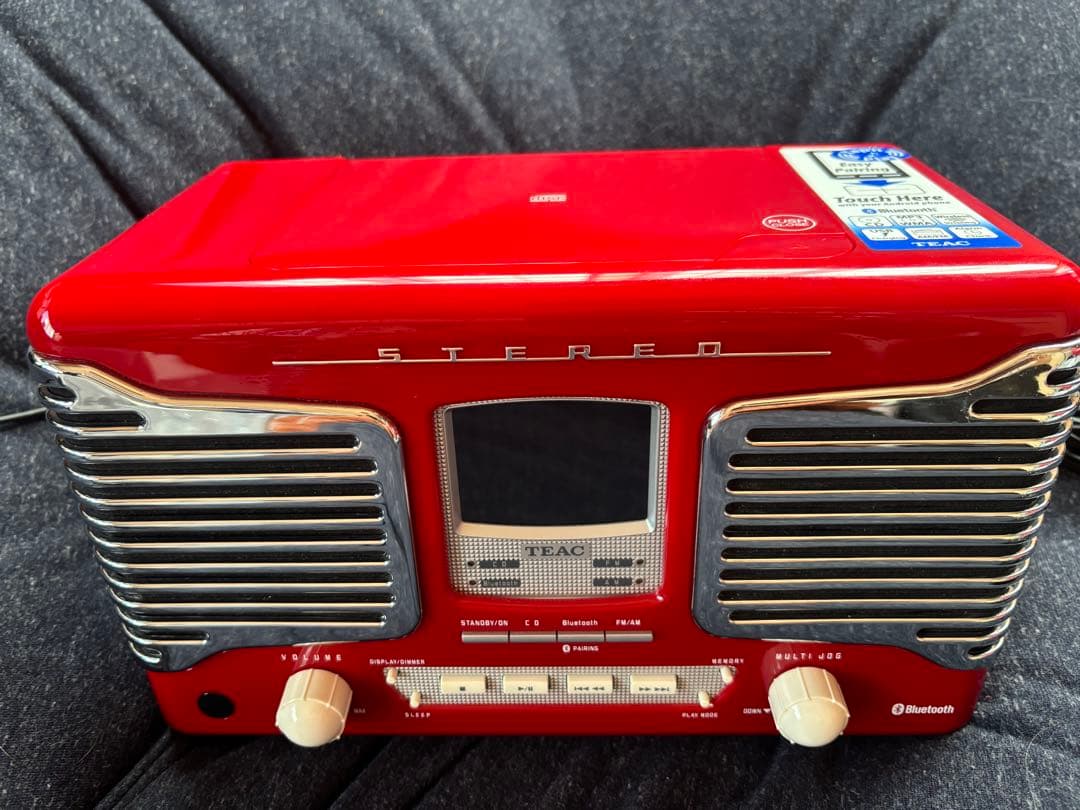 TEAC レトロ　Bluetooth CD ラジオ TEAC、レトロなデザインのBluetooth対応CDラジオ - 価格.com