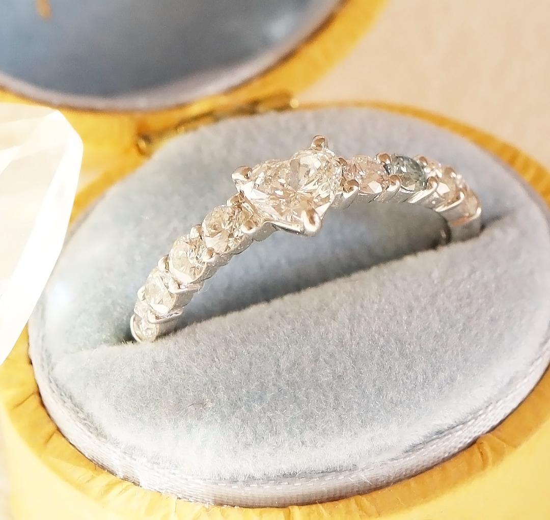 セイレーンアズーロ アエリーノ 0.44ct ハート