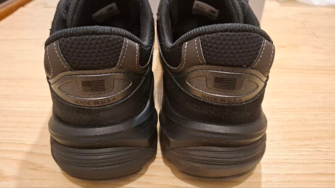 【美品】ニューバランス U990 BB6 V6トリプルブラック 28.5cm