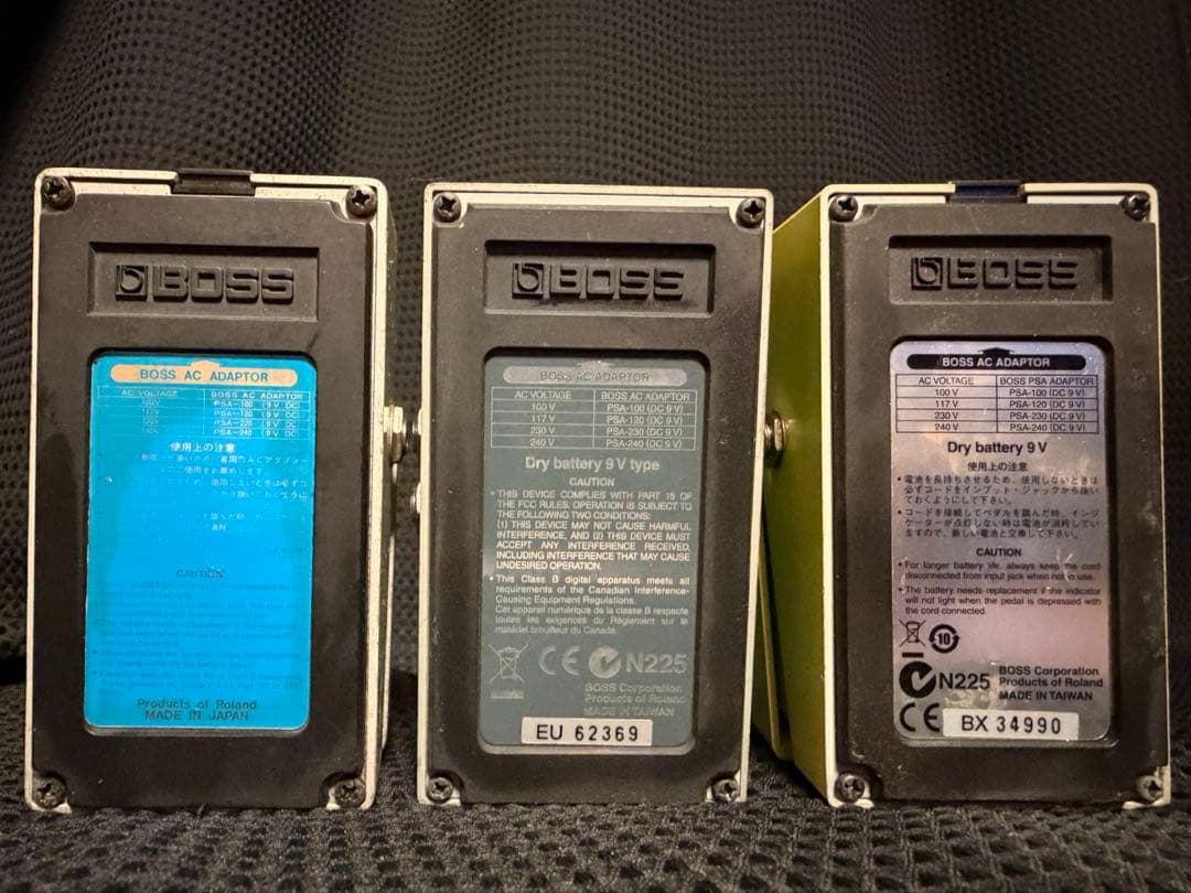 BOSS ギター エフェクター SD-1 PH-3 DD-3 3点 セット