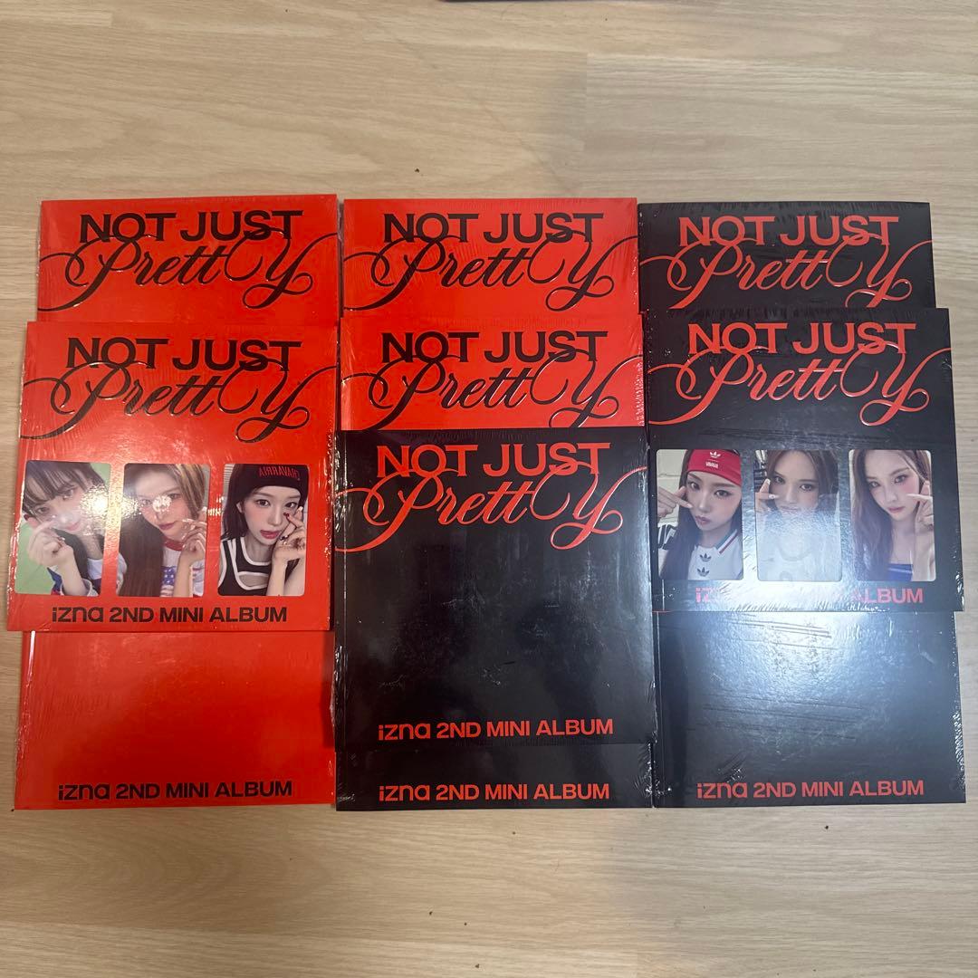 izna not just pretty アルバム　2形態セット×5 izna not just pretty アルバム 2形態セット×5 izna not just pretty