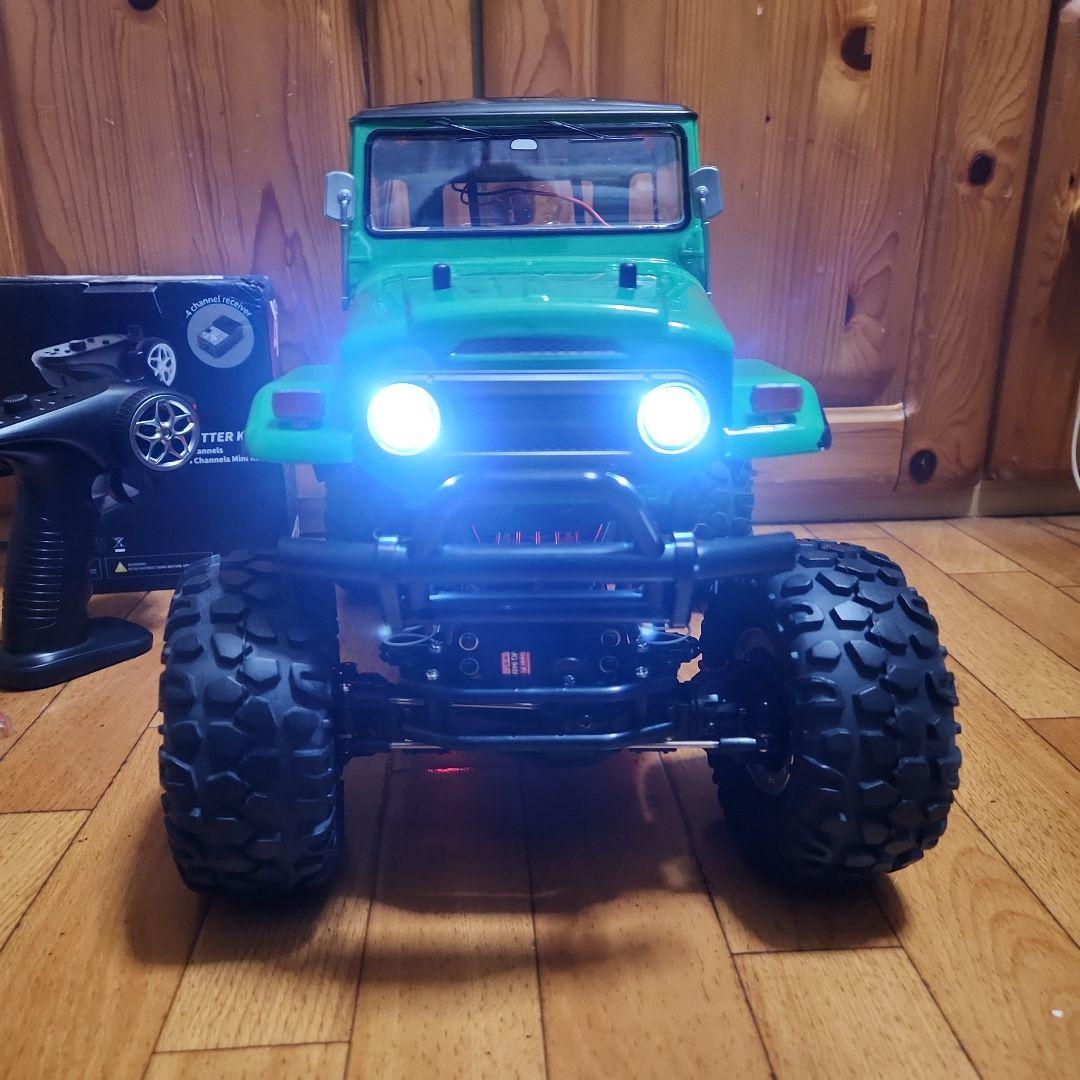 ■専用■　　　タミヤ CR-01 フルセット　緑　ランクル　ボディ　　ラジコン