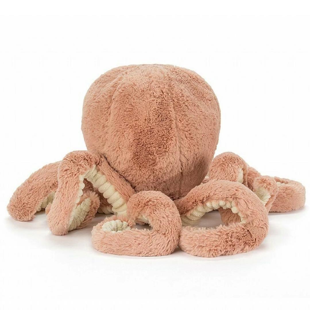新品】Jellycat ジェリーキャット タコ型ラトル ピンク スモール
