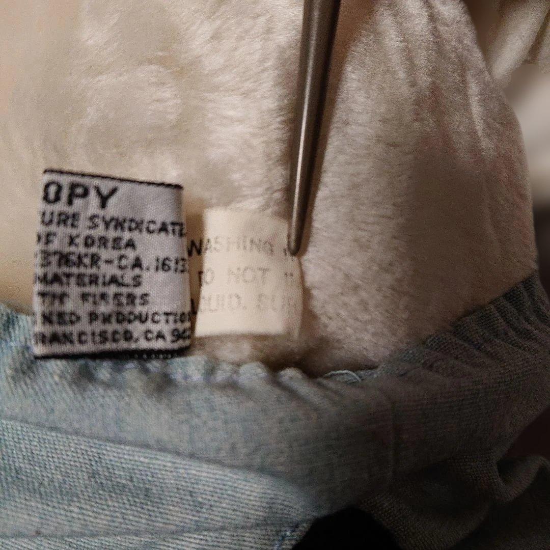 ファミリア　スヌーピー　韓国製　ビンテージ