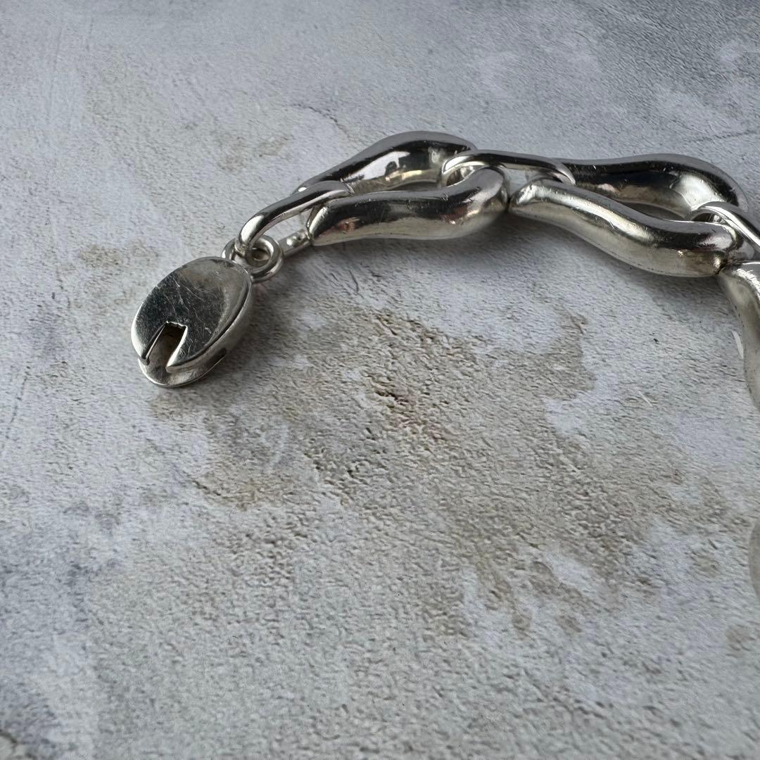 ヴィンテージ モダニストリンクブレスレット シルバー925 メキシコ製