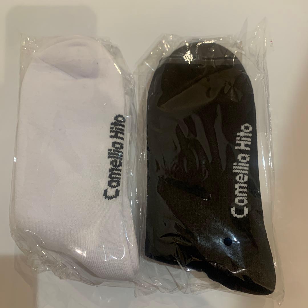 新品未開封　唾奇　靴下　ソックス　Camellia