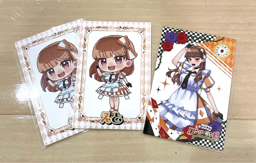 からぴち カラフルピーチ ワンダーランド えとさん トレカ - メルカリ