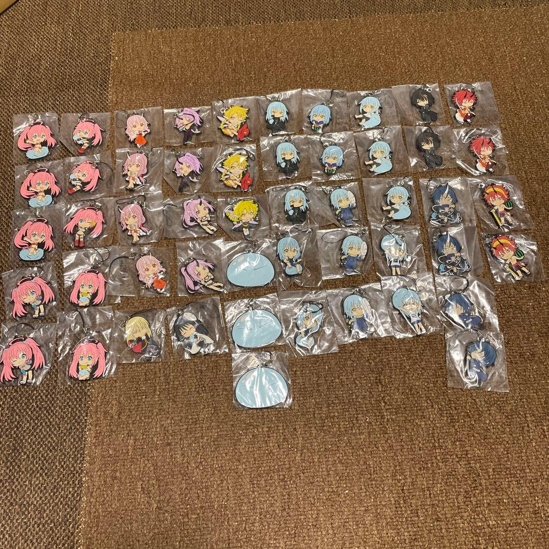 一番くじ 転生したらスライムだった件 ラバーストラップ 51個✨️ 転生したらスライムだった件 みあげてすたぁカプセルラバーストラップ