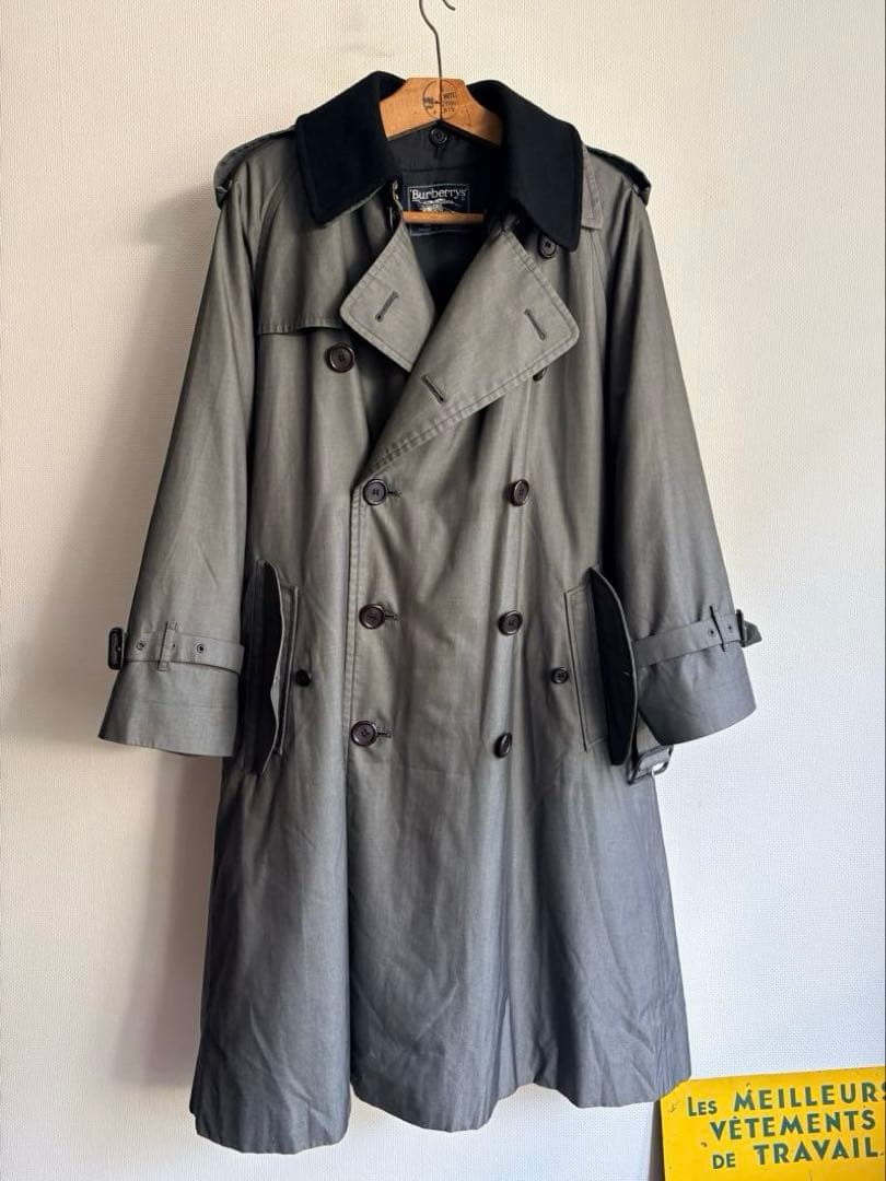 バーバリー 一枚袖 トレンチ21 c100 英国製 Burberry - メルカリ