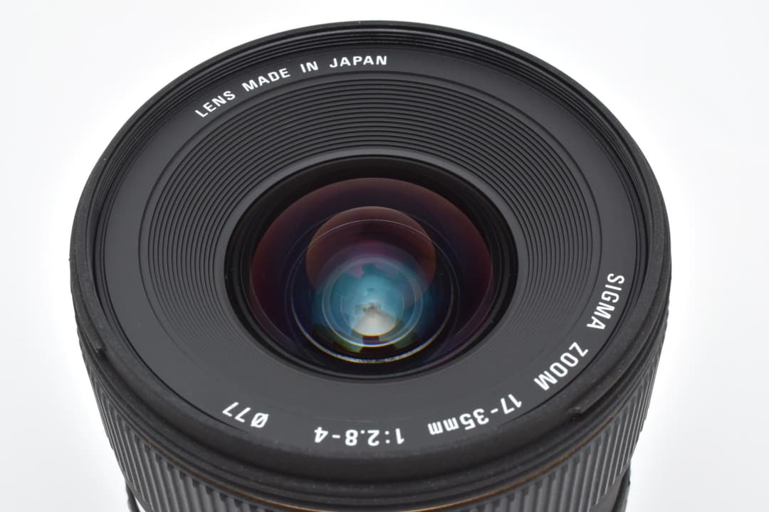 レンズ(ズーム) Sigma 17-35mm F2.8-4 EX DG HSM Canon
