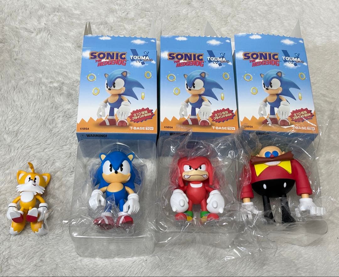 希少セット】TOUMA ソニック・テイルス・ナックルズ・エッグマン