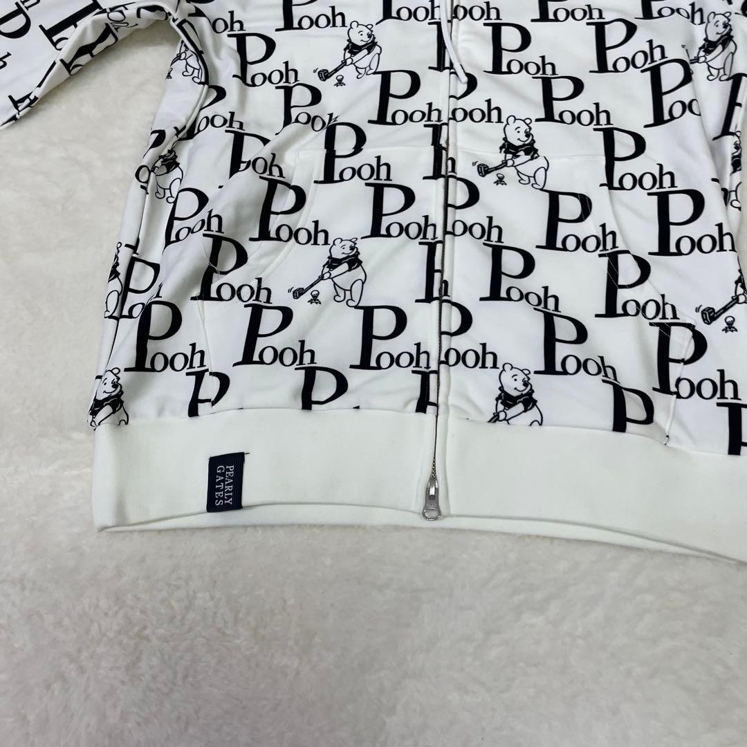 美品 PEARLY GATES プーさん コラボ フード付きトレーナー - メルカリ