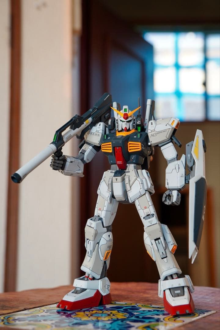 ガンプラ MG ガンダムMk-2 Ver.2.0（エゥーゴ） 全塗装 完成品
