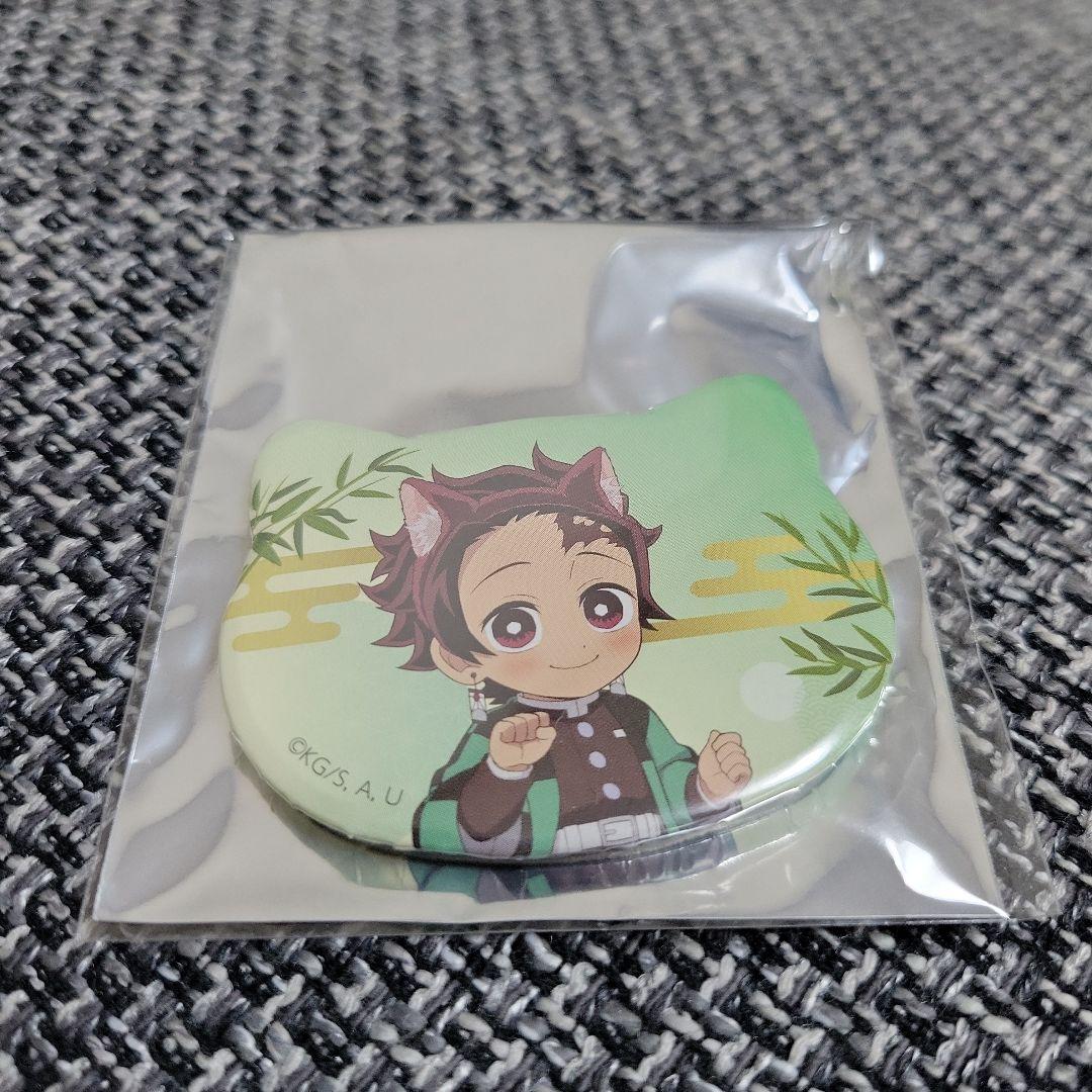 鬼滅の刃 ナンジャタウン 特別任務賞 ねこ型缶バッジ 竈門炭治郎 アニメ「鬼滅の刃」-特別任務発生！ナンジャタウンニ潜入セヨ！- 其の