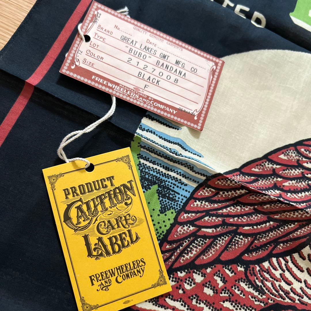 新品・未開封品 フリーホイーラーズ BUBOブーボBANDANAバンダナ 激レア