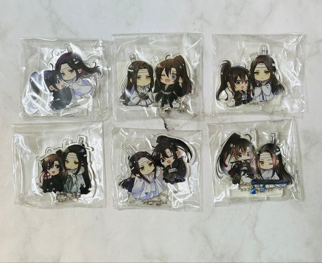 魔道祖師　ヴィレッジヴァンガード　アクリルスタンドキーホルダー 魔道祖師』×ヴィレッジヴァンガード コラボグッズ3弾&4弾店頭販売＆再