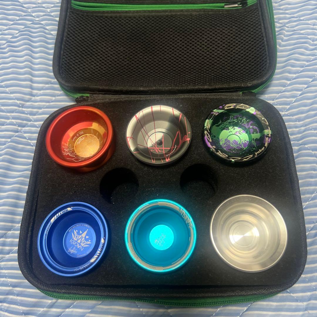 金属製ヨーヨー 6個セット ケース付き 即購入可 値下げ交渉可能 BRIEFING - BRIEFING ノベルティ ヨーヨー【値下げ交渉可】の通販 by