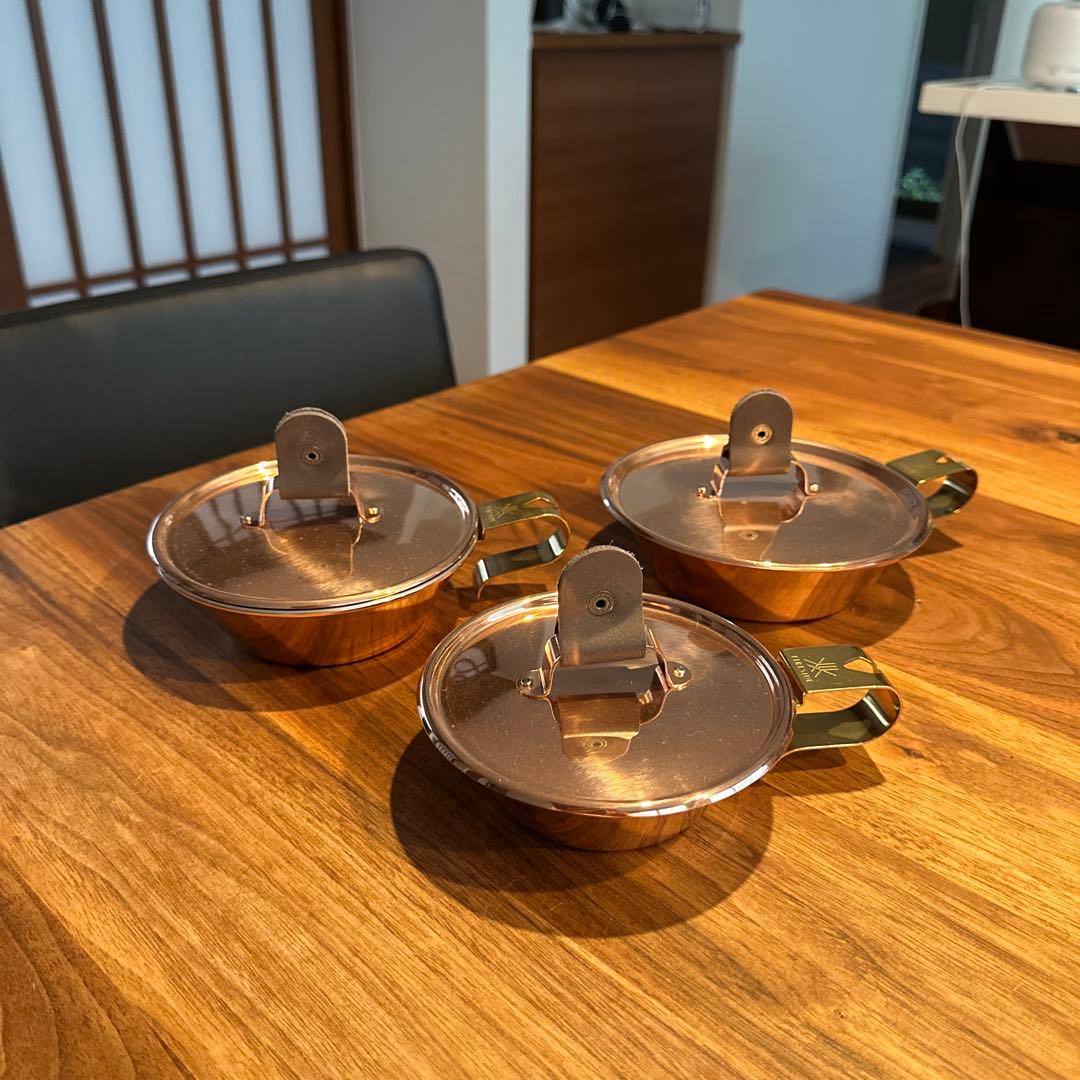 FIRESIDE　ファイヤーサイド> コッパ―シェラカップ セット ファイヤーサイド コッパーシェラカップ 300 90005 キャンプ 食器